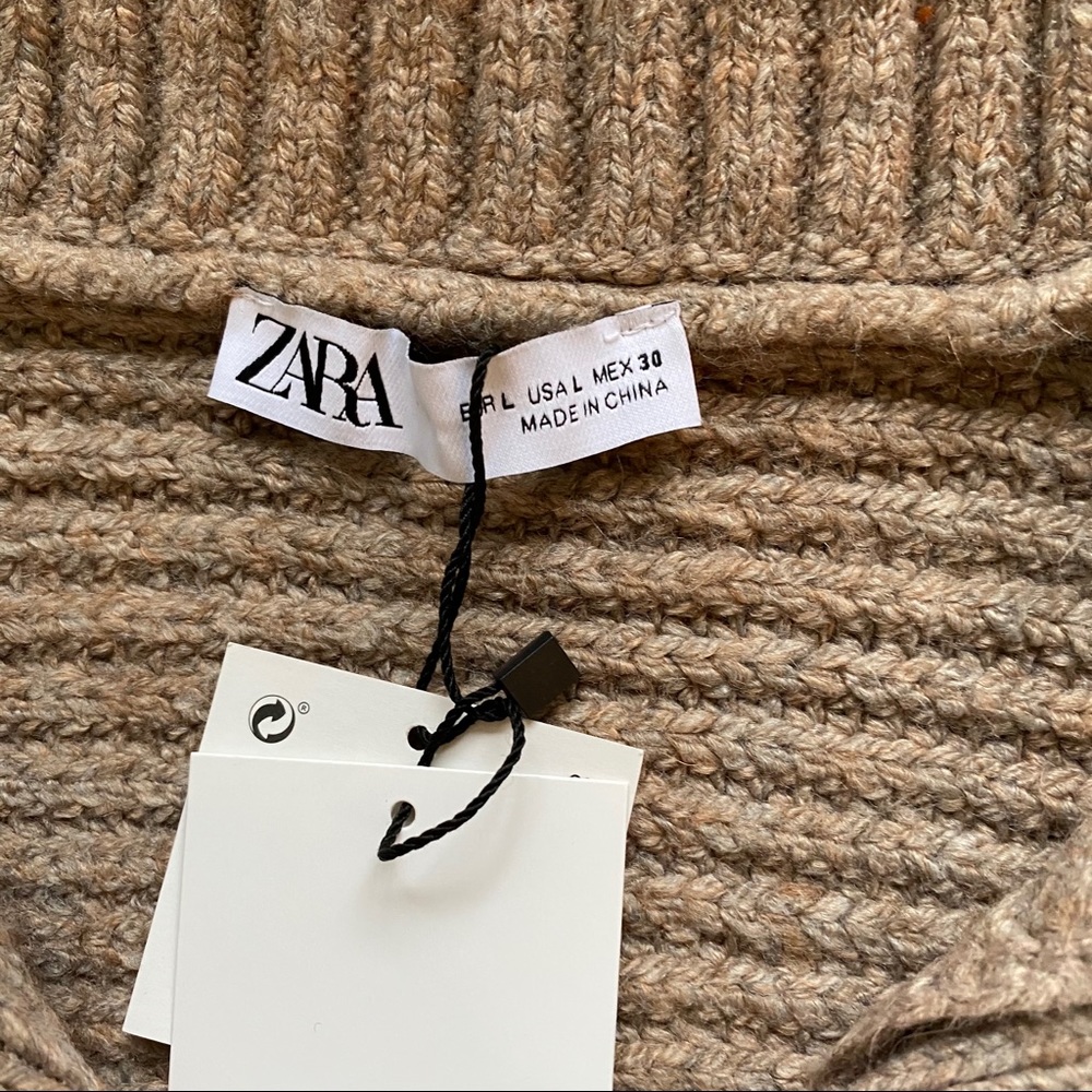 Zara Cropped Knit Sweater - Picture 15 of 15